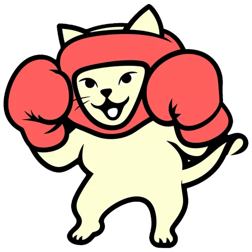 Cat Boxing Boxing Headgear