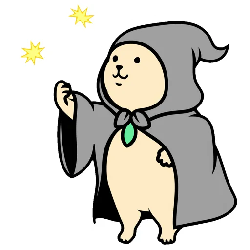Cat Casting Spell Mage Hood