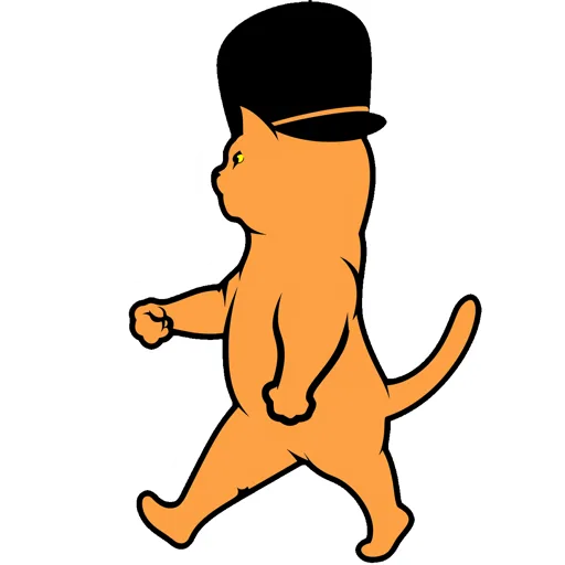 Cat Marching Drum Major Hat