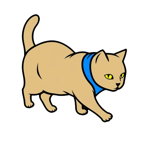 Cat Prowling Bandana