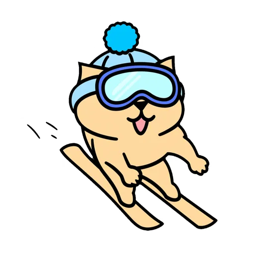 Cat Skiing Ski Hat