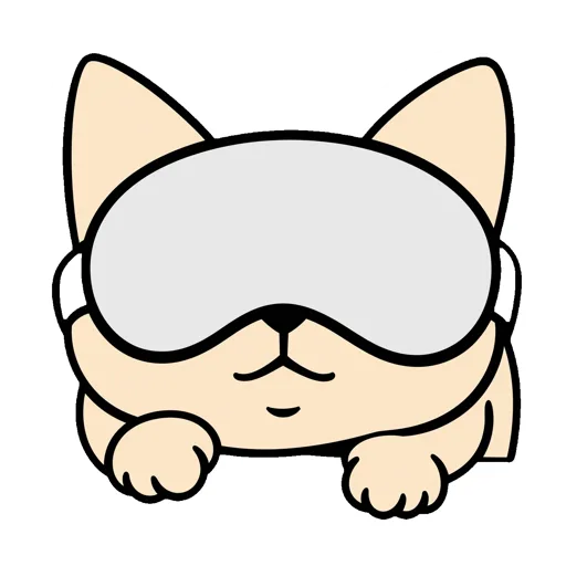 Cat Sleeping Eye Mask