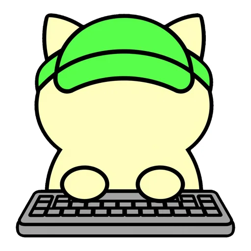 Cat Typing Visor Cap