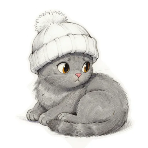 Cat Resting Beanie