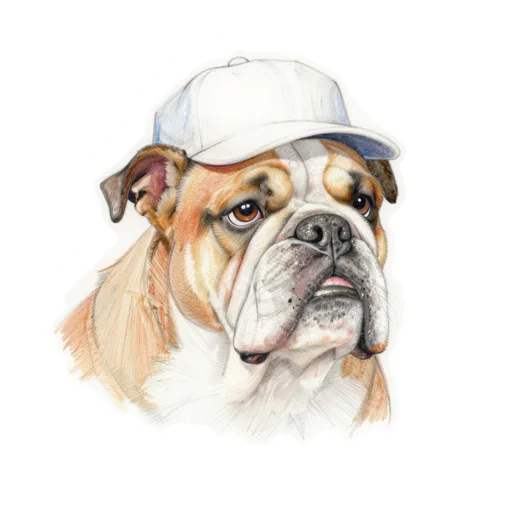 Dog Bowling Retro Bowling Cap