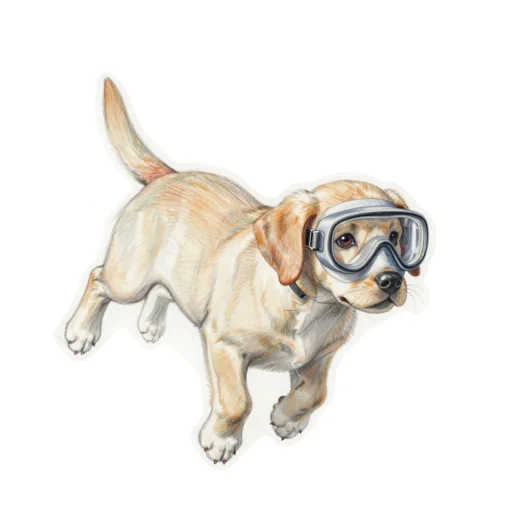 Dog Diving Scuba Mask