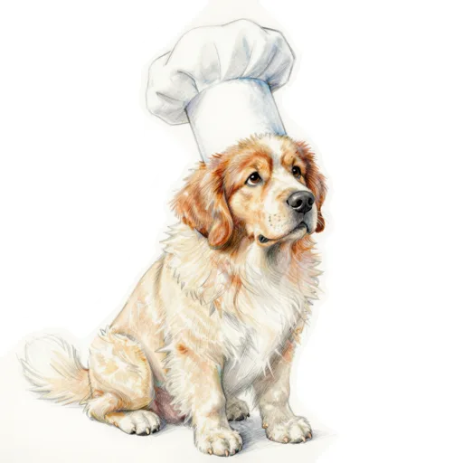 Dog Grooming Chef Hat