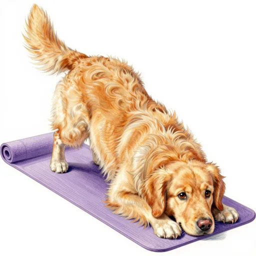 Dog Mat Stretch Yoga Headband