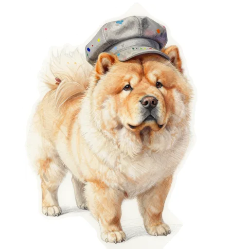 Dog Painting Painter Cap