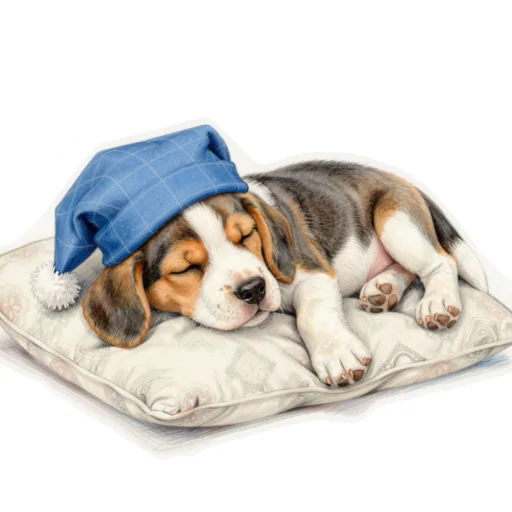 Dog Pillow Pile Snooze Nightcap