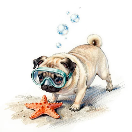 Dog Reef Peek Scuba Mask