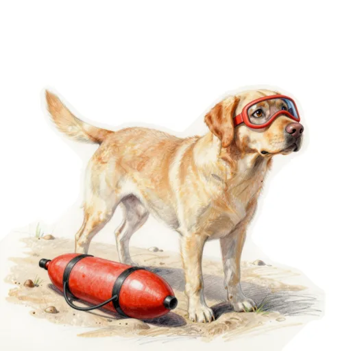 Dog Rescue Buoy Lifeguard Visor