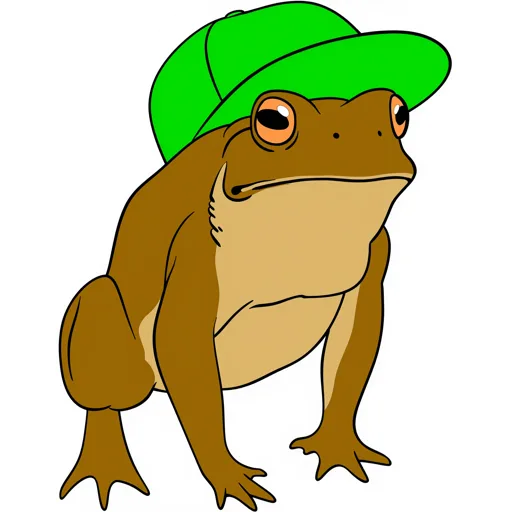 Toad Hopping Baseball Cap