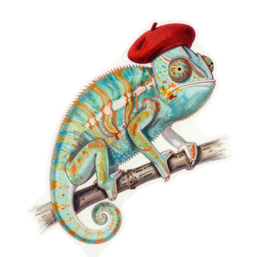 Chameleon Gripping Beret