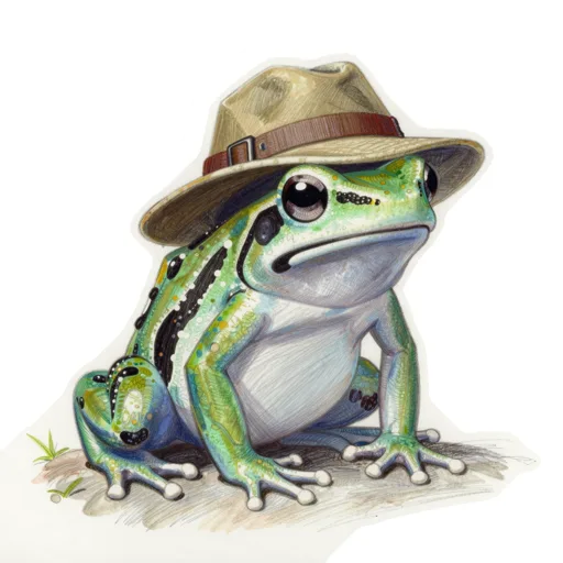Dart Frog Jungle Trek Safari Hat