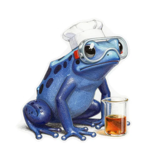 Dart Frog Scientist Lab Goggles