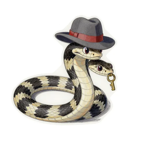 King Snake Detective Fedora